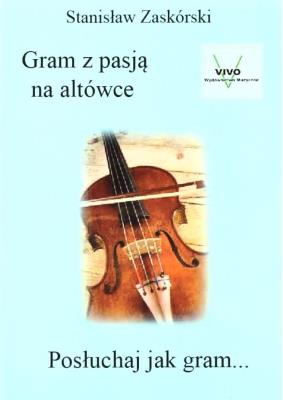 Okładka książki Gram z pasją na altówce