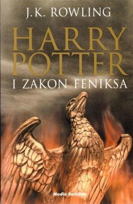 Harry Potter i Zakon Feniksa wyd.2016. Autor: J. K. Rowling. SmakLiter.pl Okładka książki Harry Potter i Zakon Feniksa wyd.2016