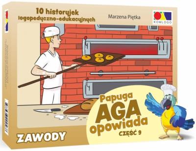 Historyjki obrazkowe. Papuga Aga opowiada cz.9. Autor:   Praca zbiorowa. SmakLiter.pl Okładka książki Historyjki obrazkowe. Papuga Aga opowiada cz.9