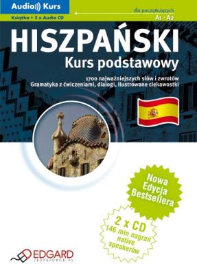 Hiszpański Kurs podstawowy + CD. Autor: Opracowanie zbiorowe. SmakLiter.pl Okładka książki Hiszpański Kurs podstawowy + CD
