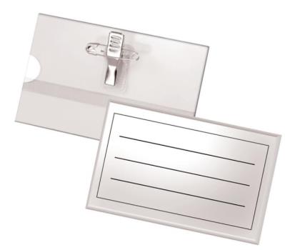 Opakowanie Identyfikator 90x55mm GI001 (50szt)