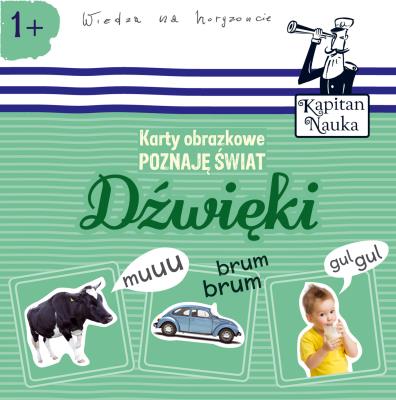 Kapitan Nauka. Poznaję świat Dźwięki. Autor: Opracowanie zbiorowe. SmakLiter.pl Okładka książki Kapitan Nauka. Poznaję świat Dźwięki