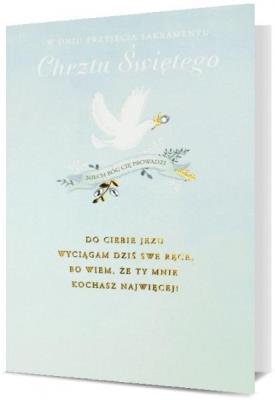 Opakowanie Karnet B6 Chrzest HM200-2381