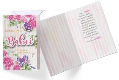 Opakowanie Karnet B6 DK-651 Babcia