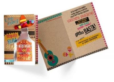 Opakowanie Karnet B6 DK-807 Urodziny męskie