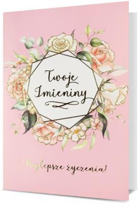 Opakowanie Karnet B6 Imieniny HM200-2481