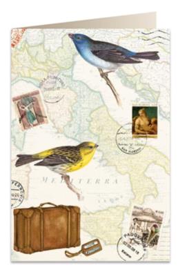 Opakowanie Karnet B6 + koperta 5646 Podróże