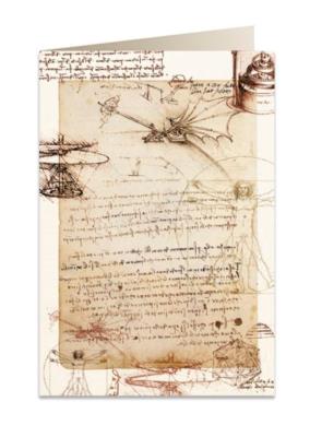 Opakowanie Karnet B6 + koperta 5716 Leonardo Rysunki