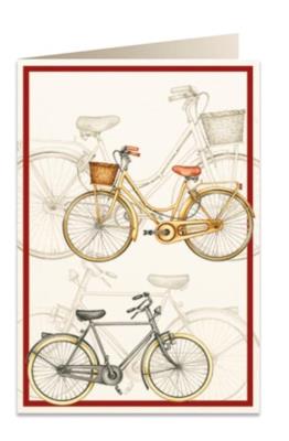 Opakowanie Karnet B6 + koperta 5766 Rowery