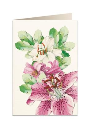 Opakowanie Karnet B6 + koperta 5931 Lilie