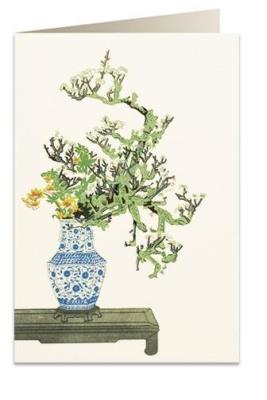 Opakowanie Karnet B6 + koperta 6011 Niebieski wazon