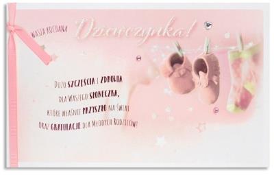 Opakowanie Karnet B6 Narodziny HM200-2377