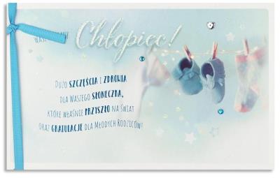 Opakowanie Karnet B6 Narodziny HM200-2378