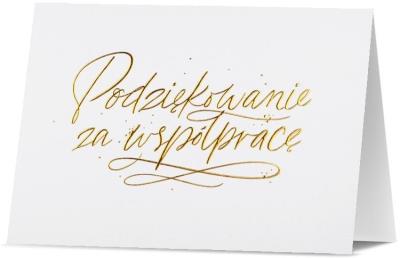 Opakowanie Karnet B6 Podziękowania HM200-2537