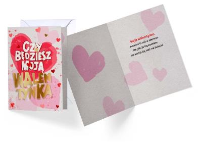 Opakowanie Karnet B6 PR-384 Walentynki