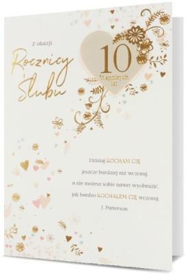 Opakowanie Karnet B6 Rocznica ślubu HM200-2450