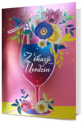 Opakowanie Karnet B6 Urodziny HM200-2201