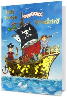 Opakowanie Karnet B6 Urodziny HM200-2332