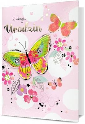 Opakowanie Karnet B6 Urodziny HM200-2351