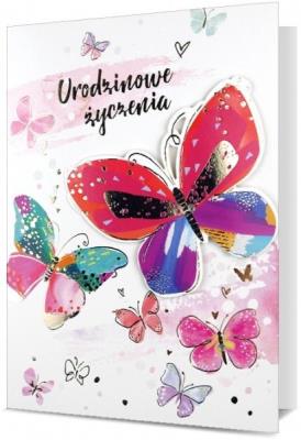 Opakowanie Karnet B6 Urodziny HM200-2353