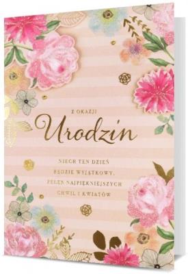 Opakowanie Karnet B6 Urodziny HM200-2371