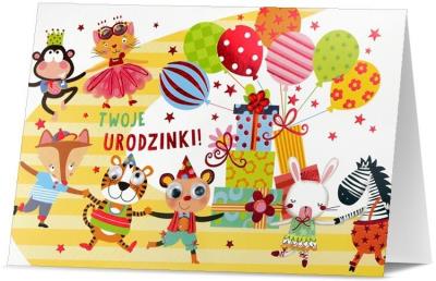 Opakowanie Karnet B6 Urodziny HM200-2405