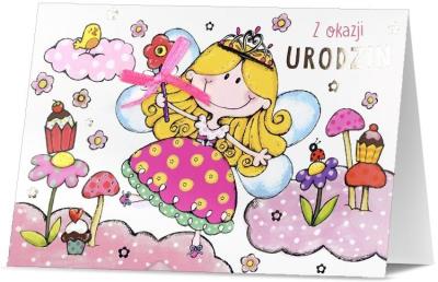 Opakowanie Karnet B6 Urodziny HM200-2406