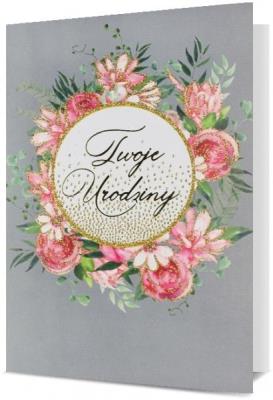 Opakowanie Karnet B6 Urodziny HM200-2482