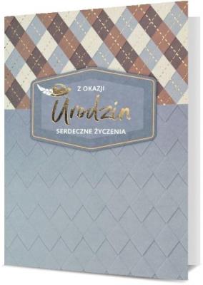 Opakowanie Karnet B6 Urodziny HM200-2494