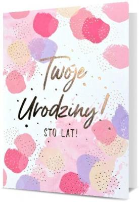 Opakowanie Karnet B6 Urodziny HM200-2506