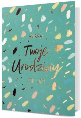 Opakowanie Karnet B6 Urodziny HM200-2510