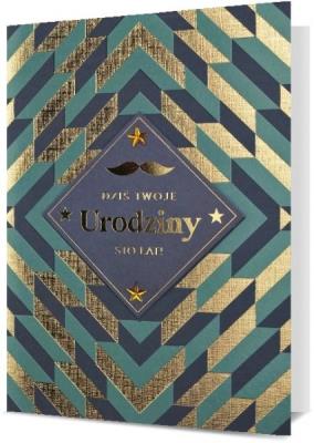 Opakowanie Karnet B6 Urodziny męskie HM200-2660