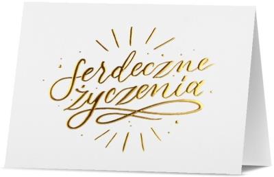 Opakowanie Karnet B6 Życzenia HM200-2536