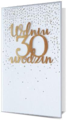 Opakowanie Karnet KL B6 Urodziny 30 HM100-977