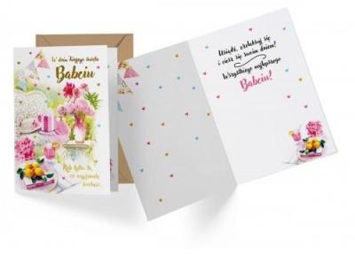 Opakowanie Karnet PR-376 Babcia