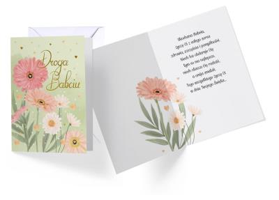 Opakowanie Karnet PR-378 Babcia