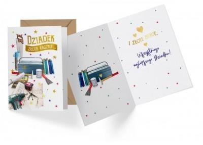 Opakowanie Karnet PR-381 Dziadek