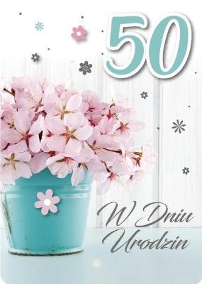 Okładka książki Karnet Urodziny 50 GM-811