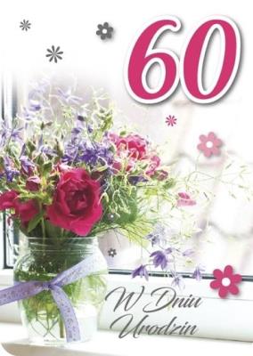 Okładka książki Karnet Urodziny 60 GM-812