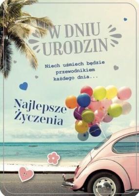 Okładka książki Karnet Urodziny GM-806