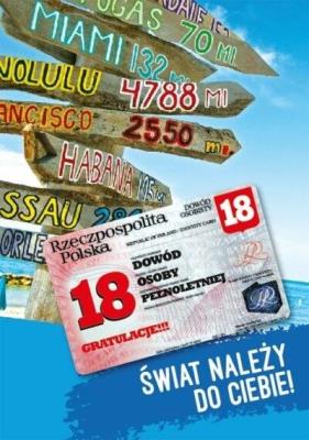 Okładka książki Karnet Urodziny Osiemnastka Gift-M-92