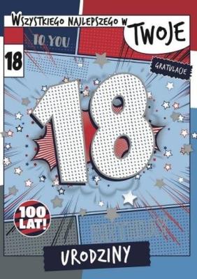 Okładka książki Karnet Urodziny Osiemnastka GM-238