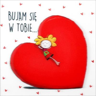 Opakowanie Karnet Walentynki K. 3D-41