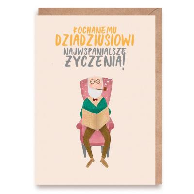 Opakowanie Kartka dla Dziadka Kochanemu Dziadziusiowi K148