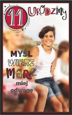 Opakowanie Kartka okolicznościowa Urodziny 11 U89