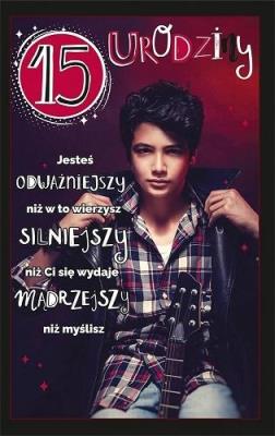 Opakowanie Kartka okolicznościowa Urodziny 15 U93