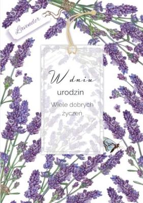 Opakowanie Kartka okolicznościowa Urodziny TG08