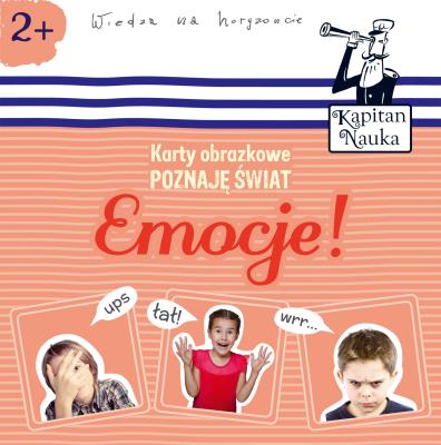 Okładka książki Karty obrazkowe Poznaję świat Emocje!