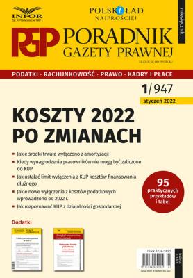 Okładka książki Koszty 2022 po zmianach