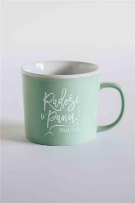 Opakowanie Kubek. Radość w Panu moją siłą